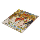 Carreau Amoureux, Alphonse Mucha (Côté)