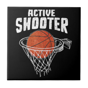 Carreau Amoureux de basket-ball tireur actif Hommes Femmes