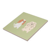 Carreau Amoureux des chiens (Côté)