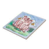 Carreau Amoureux des cochons (Côté)