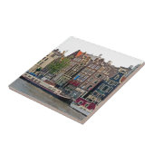 Carreau Amsterdam, maisons sur le canal (Côté)