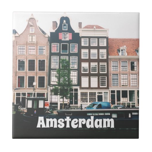Carreau Amsterdam Voyage Souvenir (Devant)