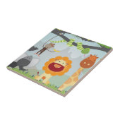 Carreau Amusement de jungle (Côté)