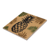 Carreau Ananas avec Feuilles tropicaux (Côté)
