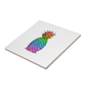 Carreau Ananas couleur arc-en-ciel (Côté)
