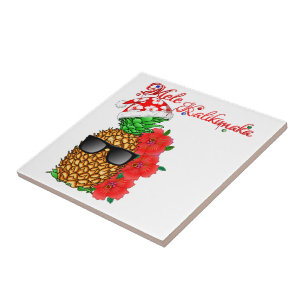 Carreau Ananas de Noël de Mele Kalikimaka