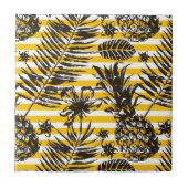 Carreau Ananas tirés par la main (Devant)