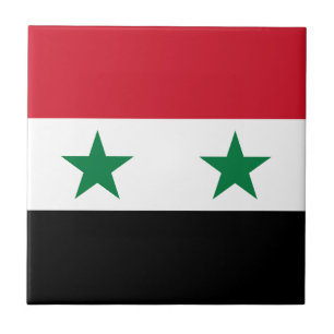 Carreau Ancien drapeau de Syrie