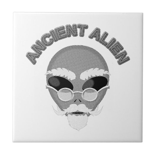 Carreau Ancien journal en chef Alien (Devant)