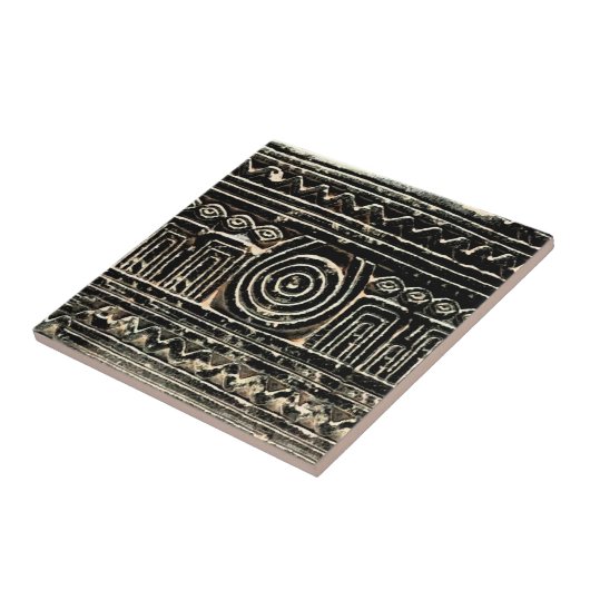 Carreau Ancien Motif mésopotamien sumérien (Côté)
