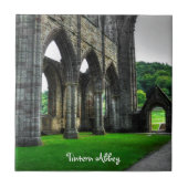 Carreau Ancienne abbaye de Tintern, monastère cistercien,  (Devant)