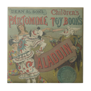 CARREAU ANCIENNE AFFICHE DE CIRQUE