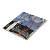 Carreau Ancienne histoire de fées françaises : Un arbre de (Côté)