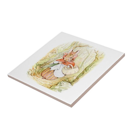 Carreau Ancienne Mme Rabbit (Petit Chaperon Rouge) (B Pott (Côté)