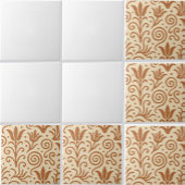 Carreau Ancient  Bronze Age Aegean Minoan Inspired Pattern