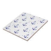 Carreau Ancre d'aquarelle Motif 2 (Côté)