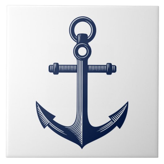 Carreau Ancre nautique (Devant)