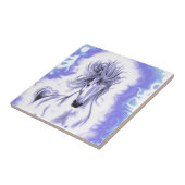 Carreau Andalou dans le bleu (Côté)