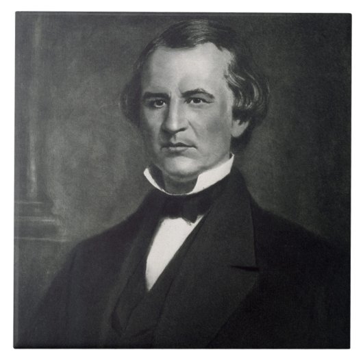 Carreau Andrew Johnson (1808-75), 17ème président de l'ONU (Devant)