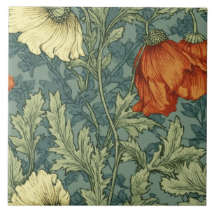 Carreau Anémone Fleurie William Morris