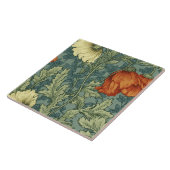 Carreau Anémone Fleurie William Morris (Côté)
