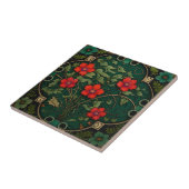 Carreau Anémone Scarlet (Côté)