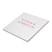 Carreau ange adolescent (Côté)