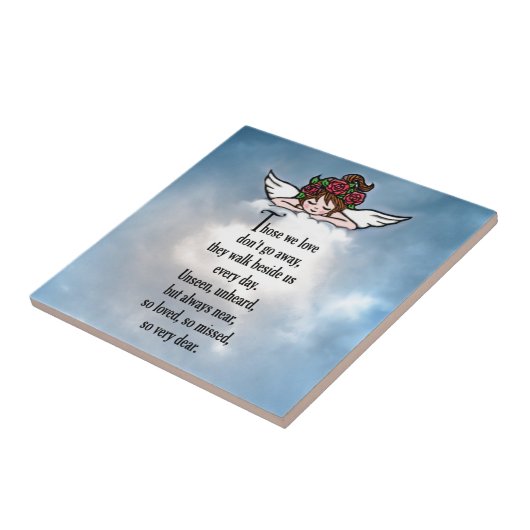 Carreau Ange "ainsi aimé " (Côté)