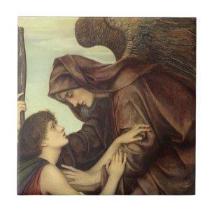 Carreau Ange de la mort par Evelyn De Morgan