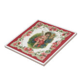 Carreau Ange victorien vintage de Valentine (Côté)