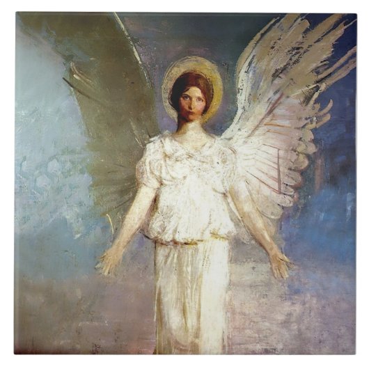 Carreau « Angel at Noon » d'Abbott Thayer (Devant)