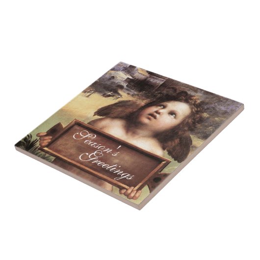 Carreau ANGEL / Cherub ailé (Côté)