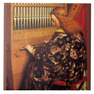 Carreau ANGEL JOUER ORGE, Musique de Noël