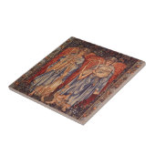 Carreau Angeli Laudantes par Sir Edward Coley Burne Jones (Côté)