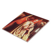 Carreau ANGÉNIE ANGÉL Archange Gabriel, Jan Van Eyck (Côté)