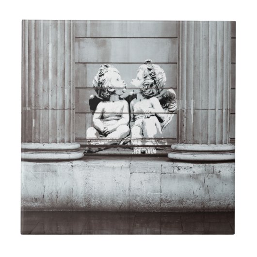 Carreau Anges d'art de rue (Devant)