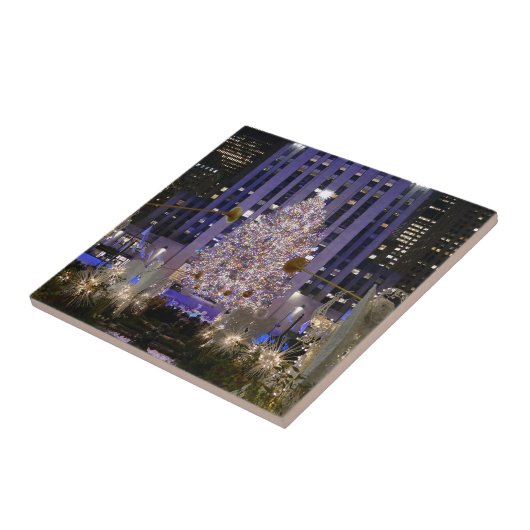 Carreau Anges et Noël du Rockefeller Center - (Côté)