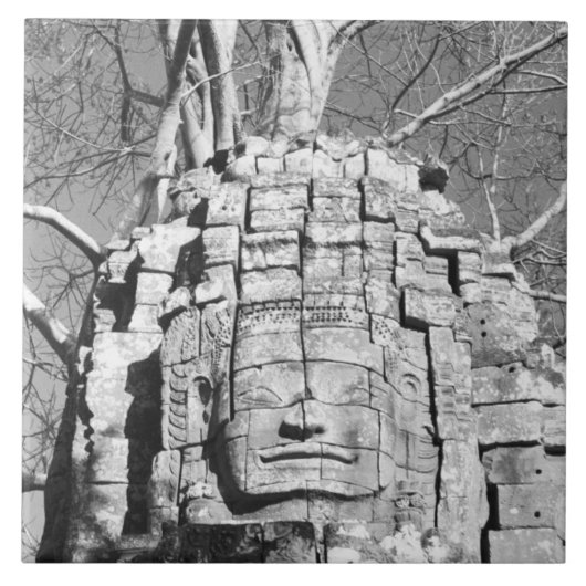 Carreau Angkor Cambodia, Head Ta Som Temple (Devant)