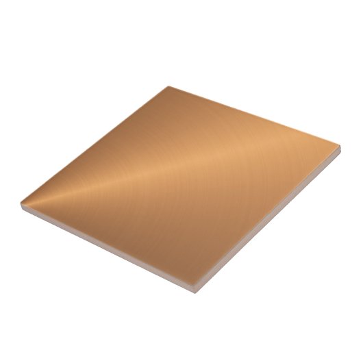 Carreau Angle de brillance en cuivre (Côté)