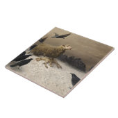 Carreau Anguish : Mouton avec un agneau mort (Côté)