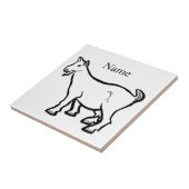 Carreau Animal de chèvre Thunder_Cove (Côté)