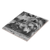 Carreau AnimalArtBW_Bear_002 (Côté)