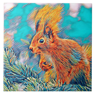 Carreau AnimalMix_Squirrel_001