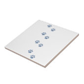 Carreau animaux de compagnie chiens chat pawprints (Côté)
