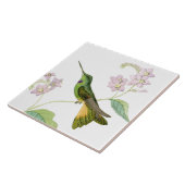 Carreau Animaux floraux de faune de fleurs d'oiseaux de (Côté)