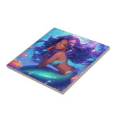 Carreau Anime Mermaid Girl Imaginaire Art (Côté)