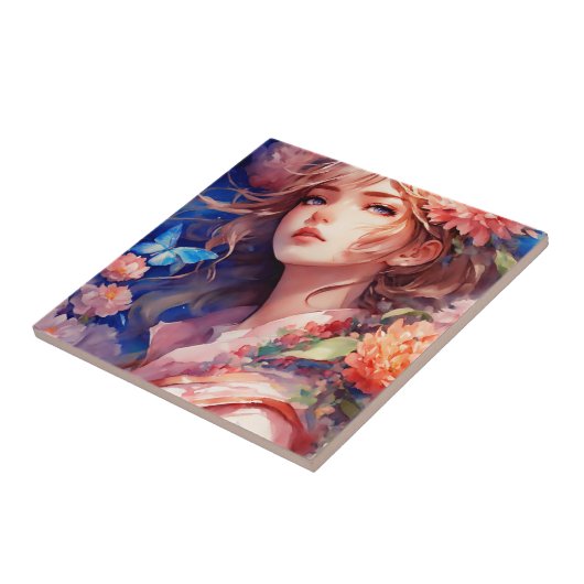 Carreau Anime Princesse (Côté)