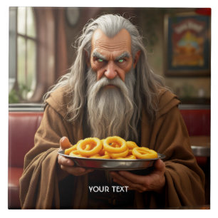 Carreau Anneaux d'oignon de magicien mignon fantastique