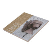 Carreau Année 2018 personnalisée en mosaïque carré (Côté)