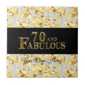 Carreau Anniversaire 70 ans (Devant)